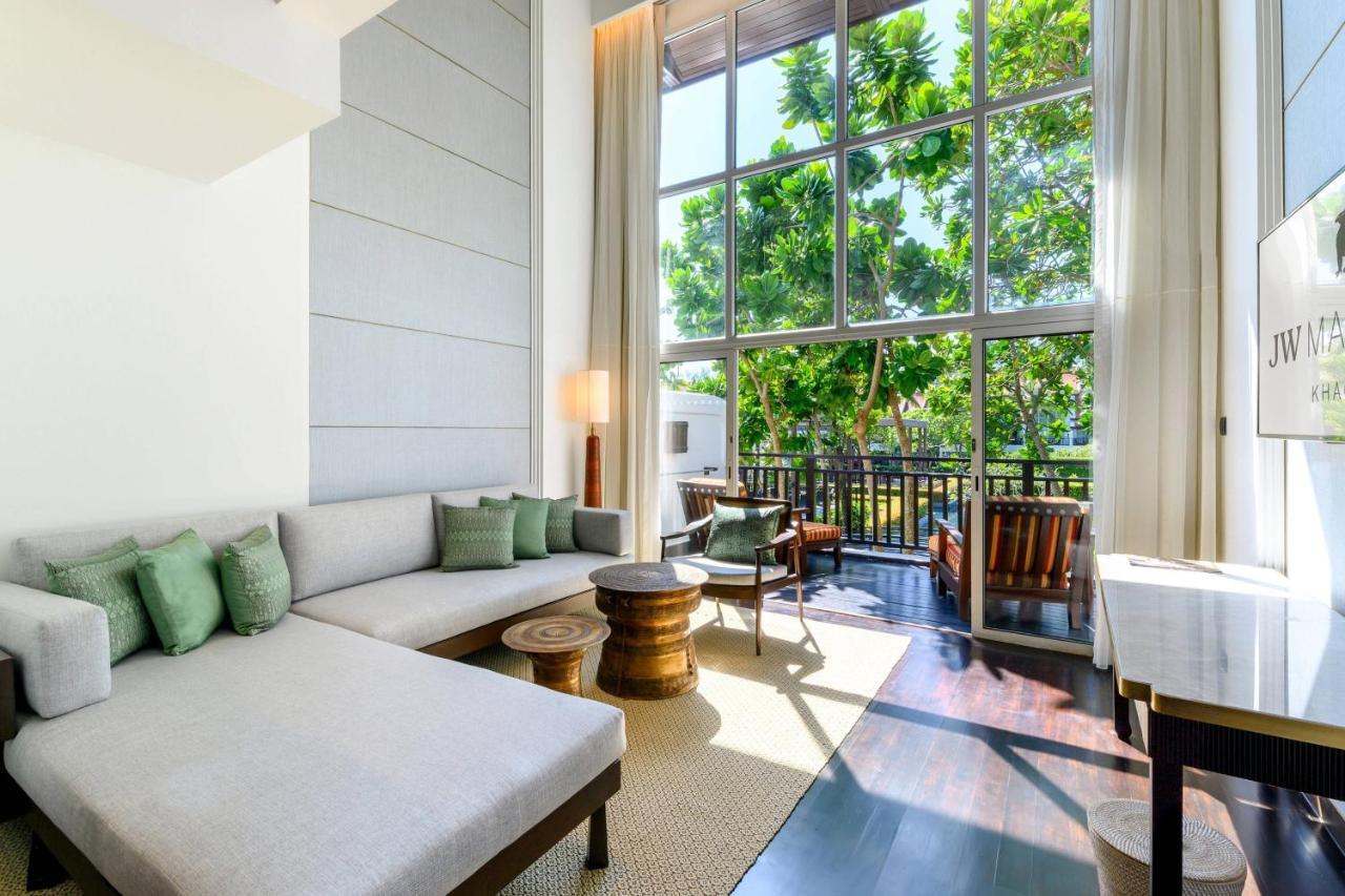 Jw Marriott Khao Lak Resort And Spa Kültér fotó Living room
